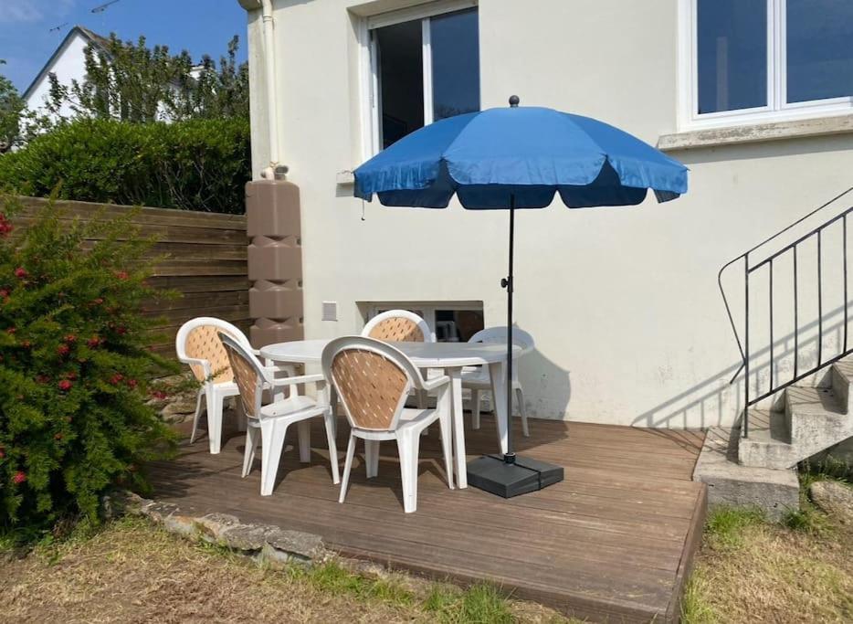 Maison Vue Mer, Entre Port Et Port Manech *